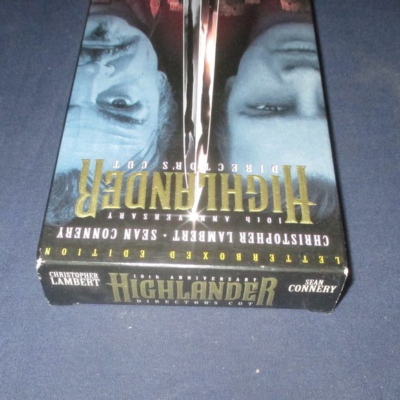 Highlander (VHS, 1996, 10th Anniversary Directors Cut) - Picture 4 of 6